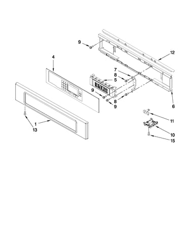 Control panel parts