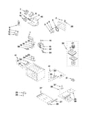 Cabinet and stirrer parts