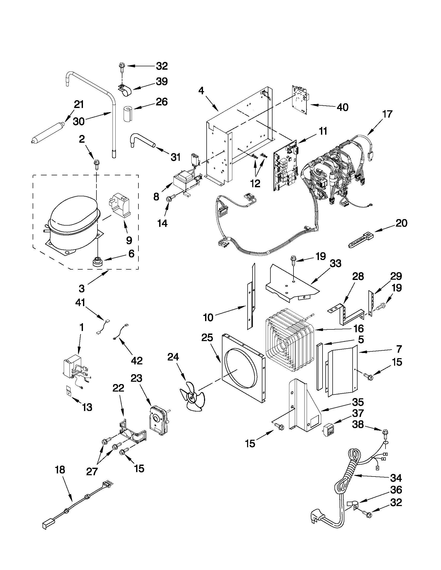 UPPER UNIT PARTS