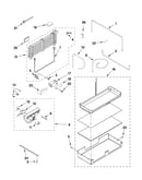 Lower unit and tube parts