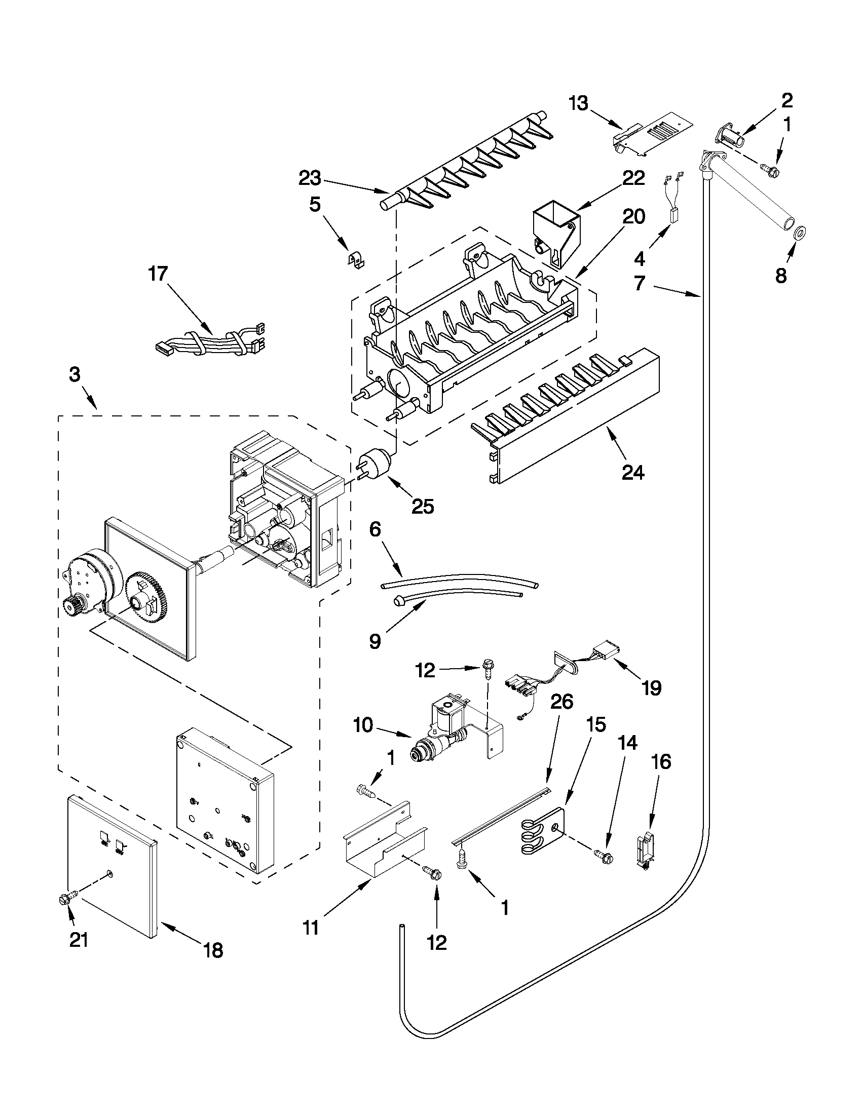 ICEMAKER PARTS