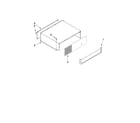 KitchenAid KBLO36FTX06 top grille and unit cover parts diagram