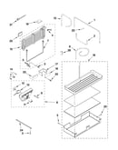 Lower unit and tube parts