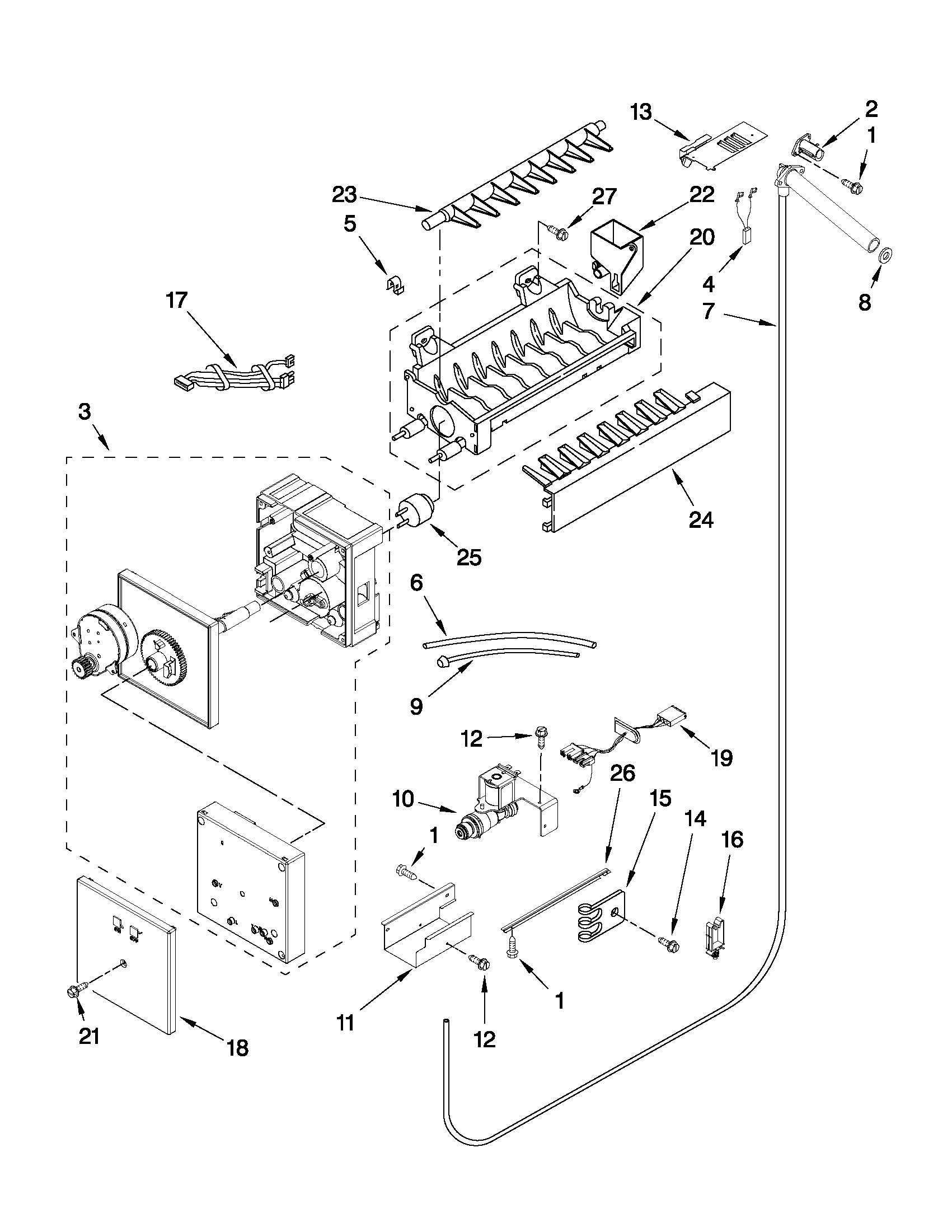 ICEMAKER PARTS