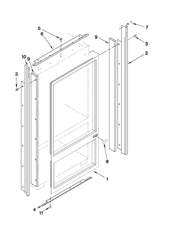 Cabinet and breaker trim parts