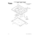 Whirlpool WFE710H0AE0 cooktop parts diagram