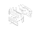Whirlpool WFE710H0AE0 control panel parts diagram