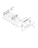 Upper door parts