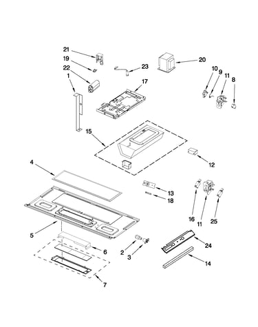 Interior and ventilation parts