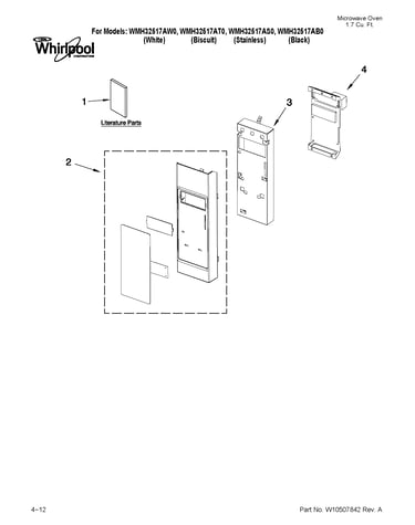 Control panel parts