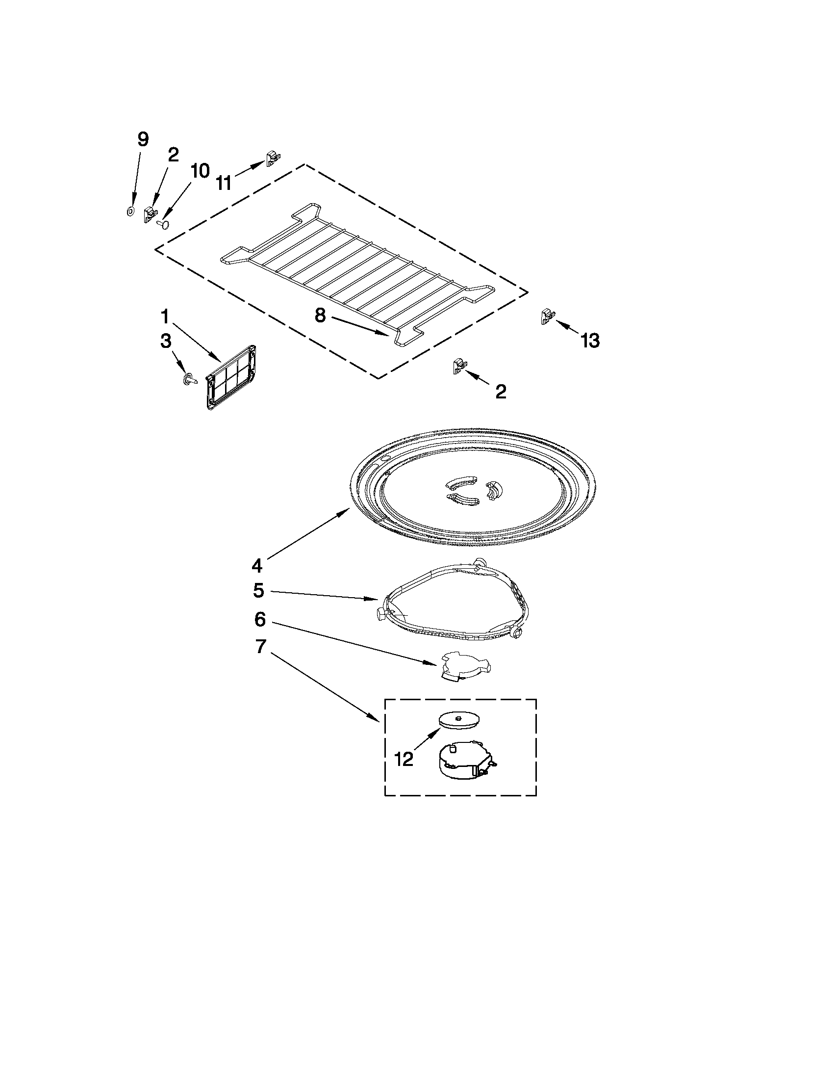 TURNTABLE PARTS