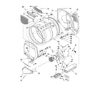 Maytag MDE17PDAYW0 bulkhead parts diagram