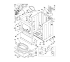 Maytag MDE17CSAZW0 cabinet parts diagram