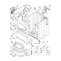 Maytag MDE17MNAYW0 cabinet parts diagram