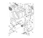 Maytag MDE17MNAYW0 bulkhead parts diagram