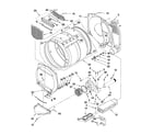 Maytag MDE17MNAZW0 bulkhead parts diagram