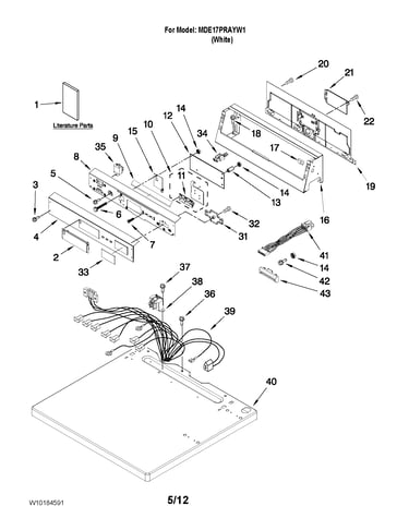 Top and console parts