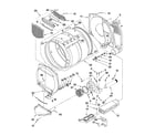 Maytag MDE17CSAYW1 bulkhead parts diagram
