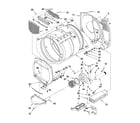 Maytag MDE17MNAYW1 bulkhead parts diagram