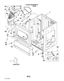Lower cabinet and front panel parts
