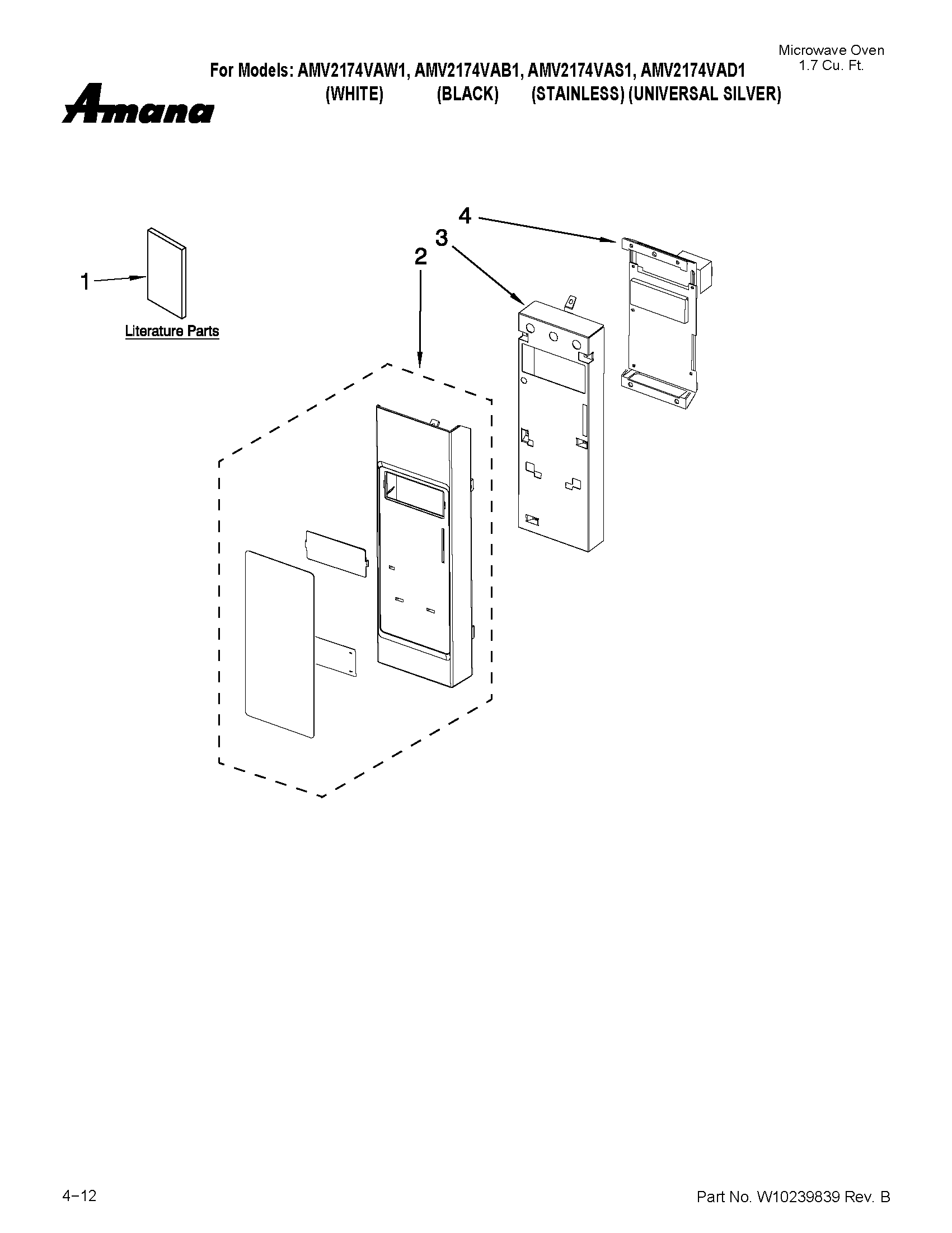 Control panel parts