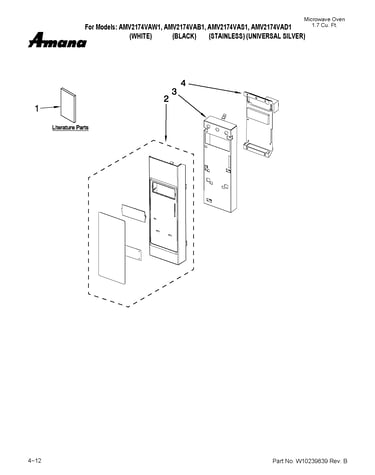 Control panel parts