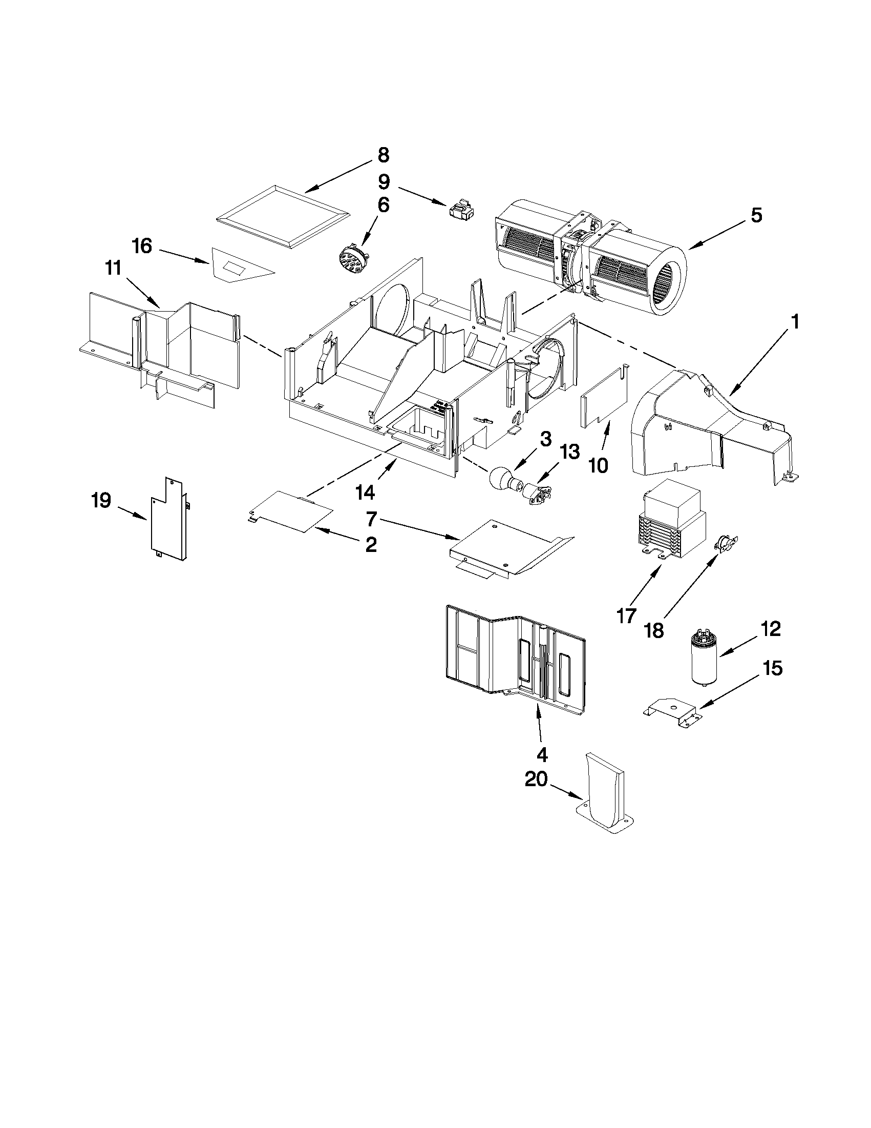 Air flow parts