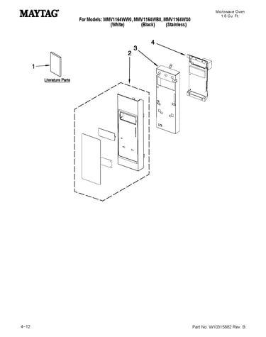 Control panel parts