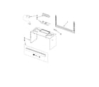 Maytag MMV1164WW0 cabinet and installation parts diagram