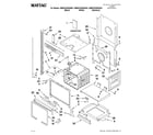 Maytag MMW7530WDW01 oven parts diagram