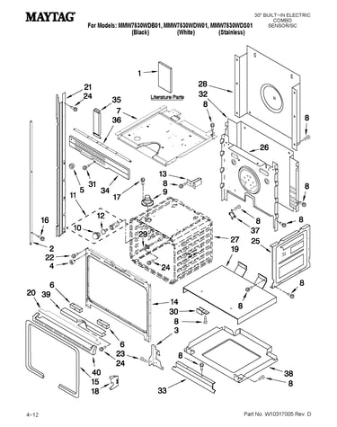 Oven parts