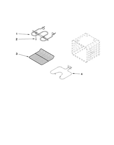 Internal oven parts