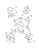 Cabinet and stirrer parts