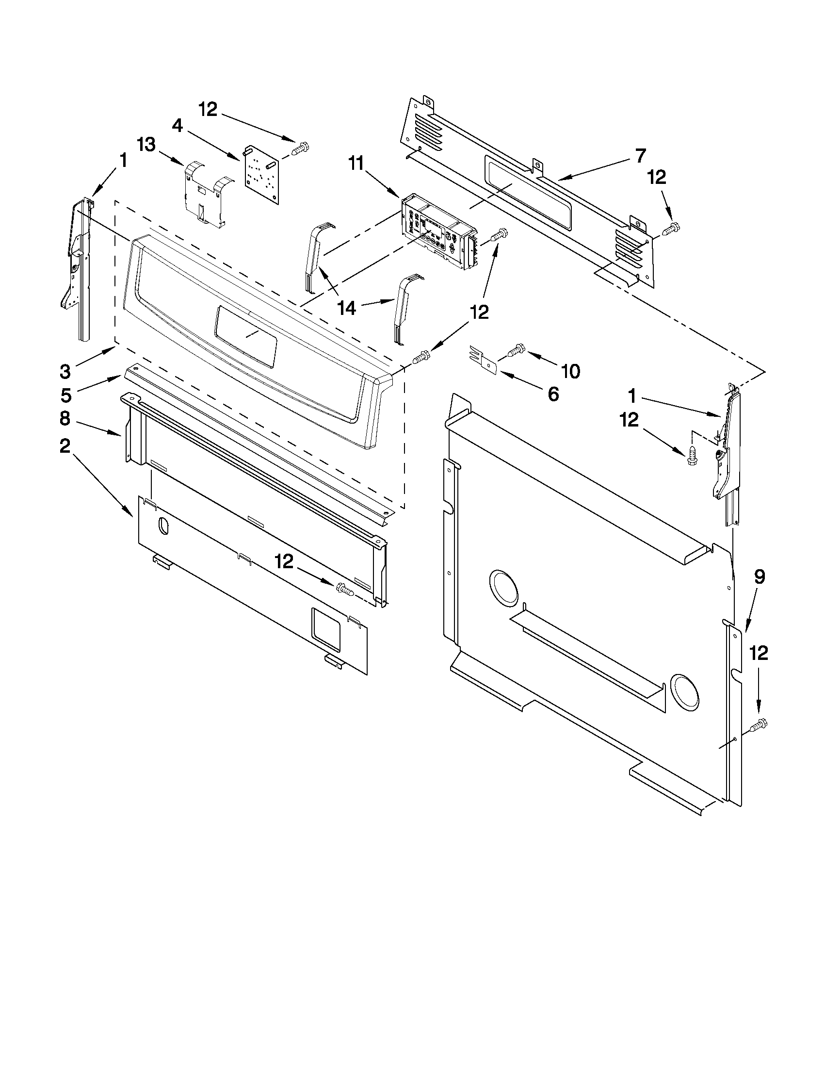 CONTROL PANEL PARTS