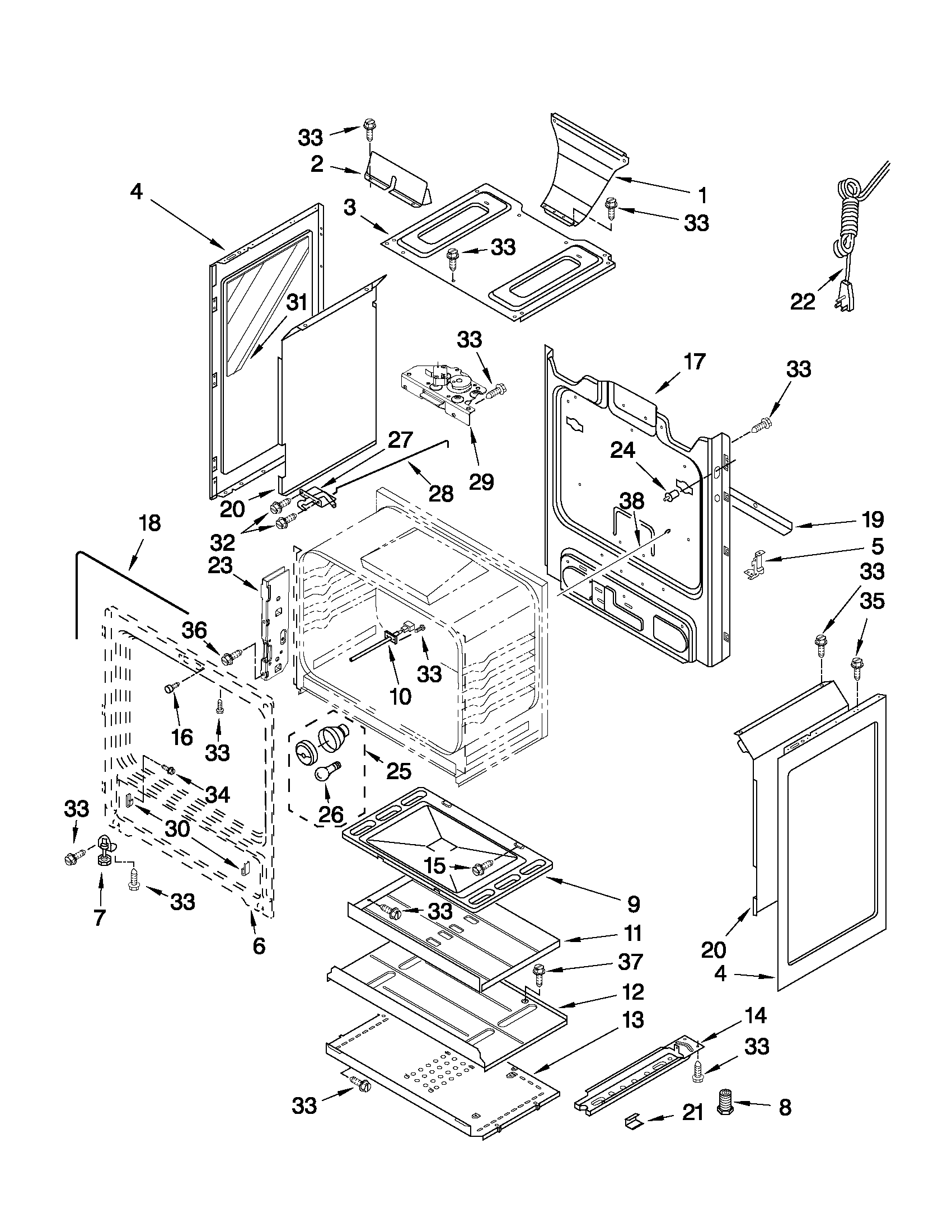 Chassis parts