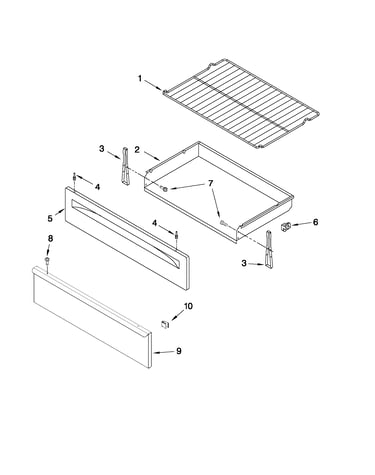 Drawer & broiler parts