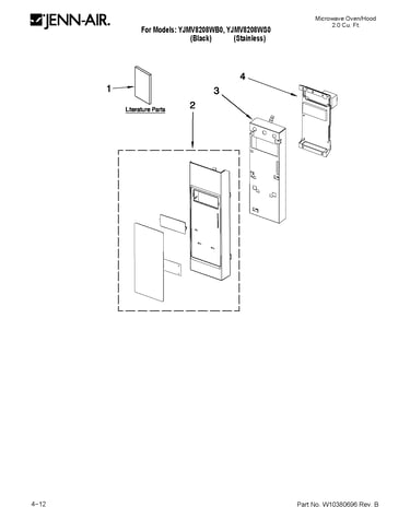 Control panel parts