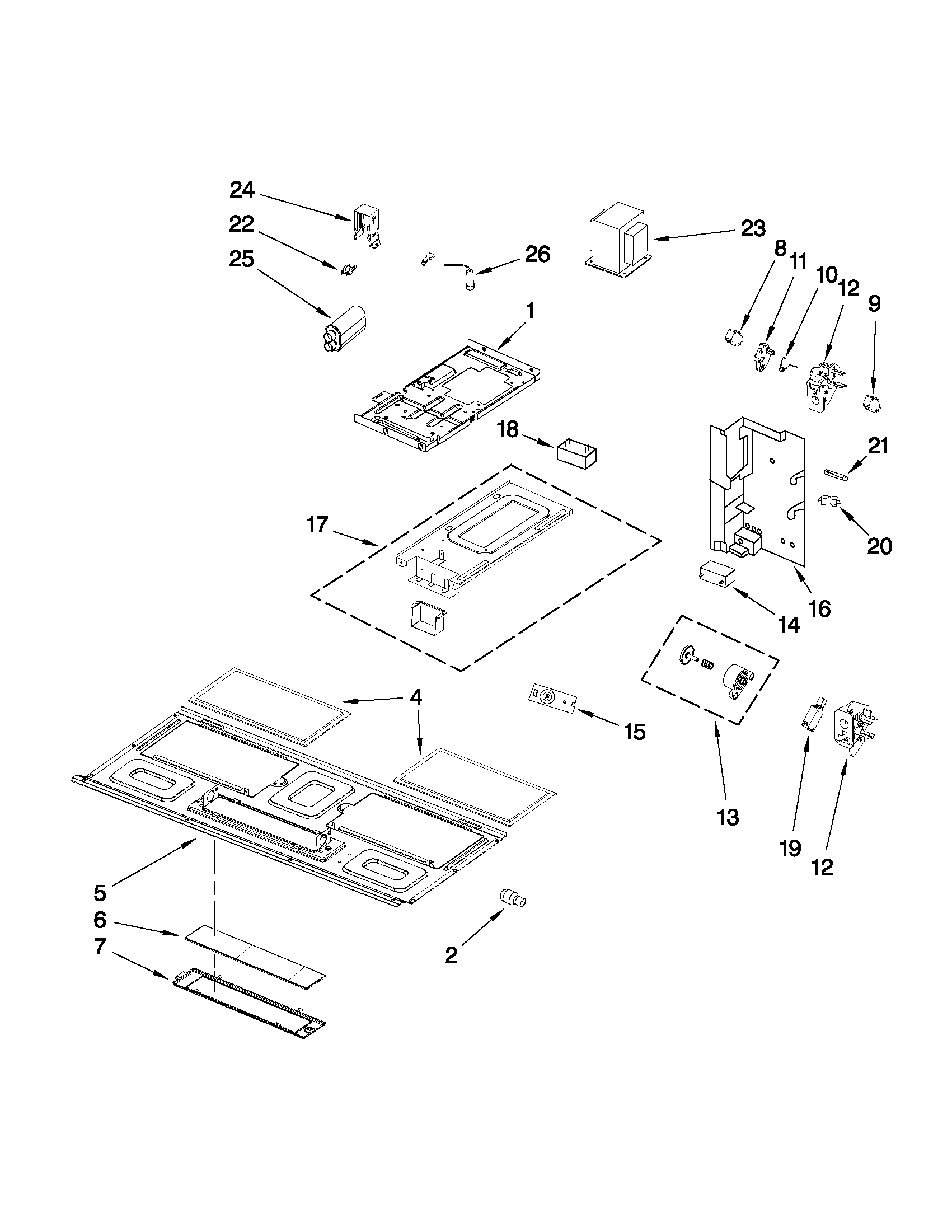 INTERIOR AND VENTILATION PARTS