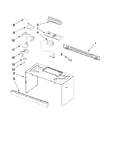 Cabinet and installation parts