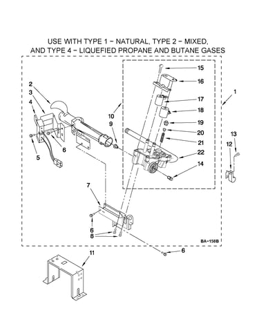W10096909 burner assembly