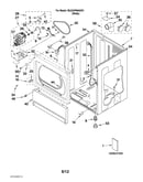 Lower cabinet and front panel parts