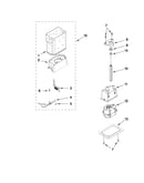 Motor and ice container parts