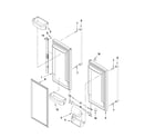 Jenn-Air JFC2089WEP9 refrigerator door parts diagram