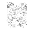 Whirlpool CEW9100VQ0 bulkhead parts diagram