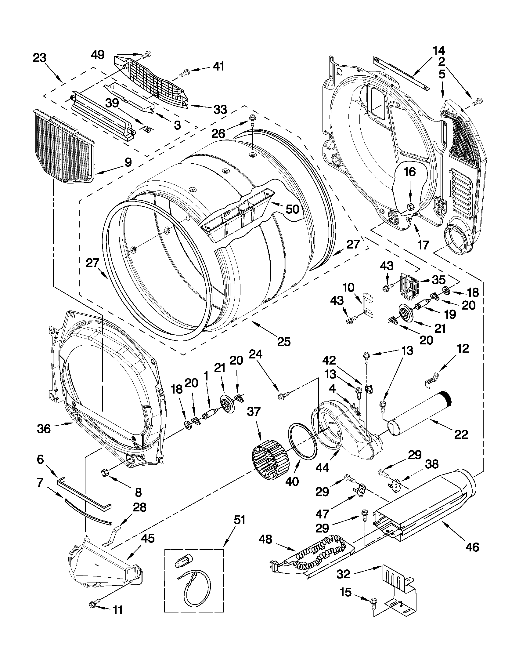 Bulkhead parts