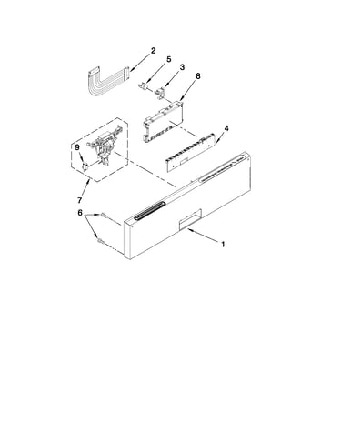 Control panel parts