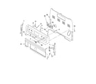 Whirlpool WFE301LVQ0 control panel parts diagram