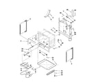 Whirlpool WFE301LVB0 chassis parts diagram