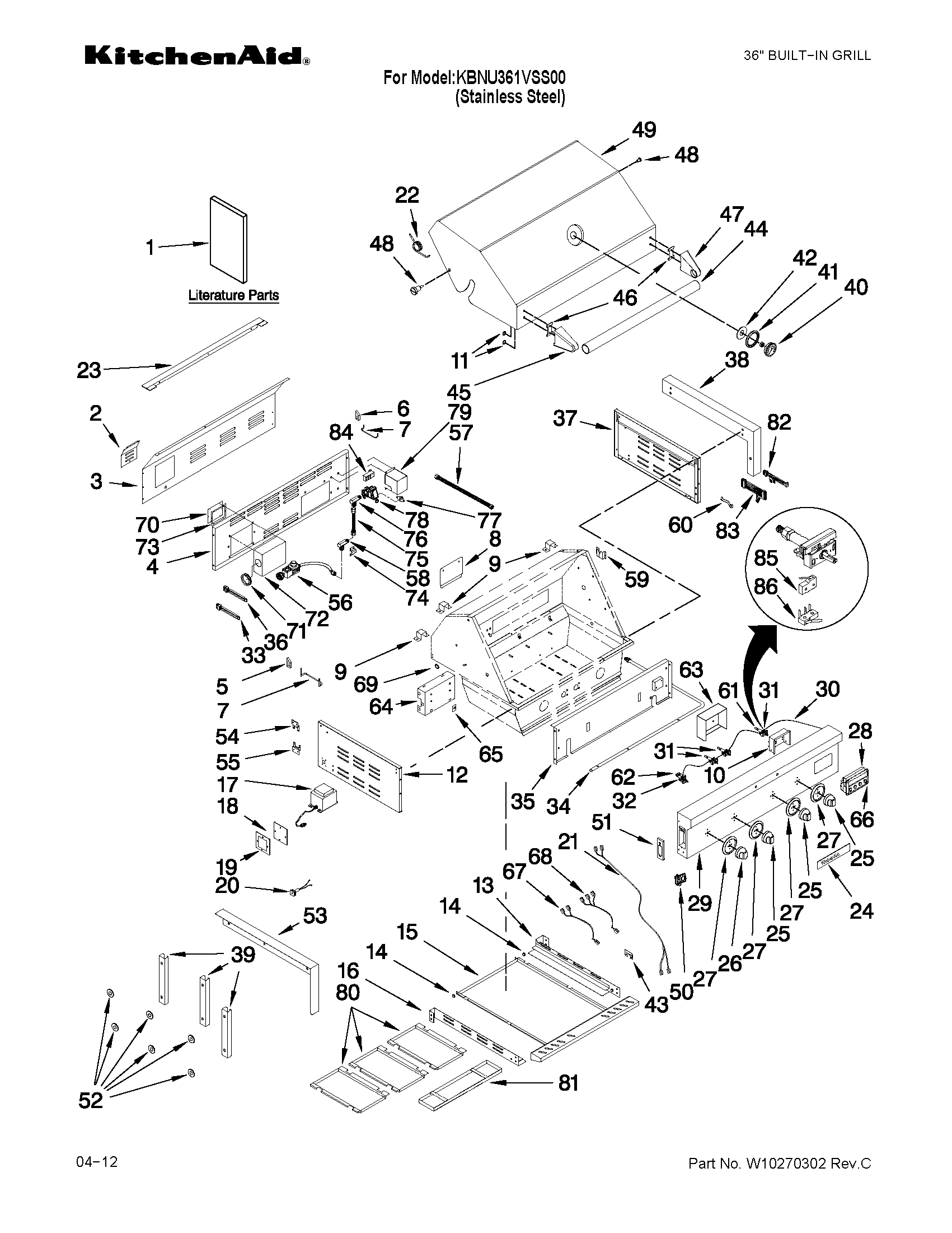 GRILL PARTS