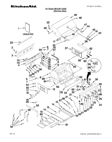 Grill parts